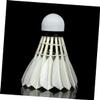 SUPVOX Badminton Sets for Backyard 12pc White Shuttlecocks Outdoor/Indoor Resistance to Deformation view 4