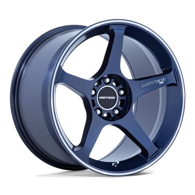 MR159 18X9.5 5X4.5 OB-BLU MCH 38MM 1 Wheel