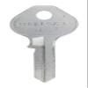 Hillman Padlock Universal Key Blank Single Sided view 1