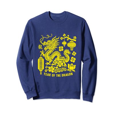 Celebrate Lunar New Year Chinese New Year Year of the Dragon Sweatshirt