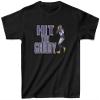 Youth T-Shirt Justin Jefferson Hit The Griddy Minnesota Football Tee Kids Sizes (US, Alpha, Small, Regular, Regular, Black) view 1