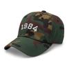 40th Birthday Gift, 1984 Embroidered Baseball Cap, 40th Birthday Cap, Born in 1984 Birthday Hat, Gift for Dad, Gift for Mom Green Camo view 3