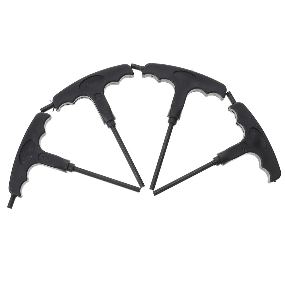 Milisten Skate Bearing Removal Tool Wrench Screwdriver t Shaped Shoes Wrench Roller Skates Tool Easy Use