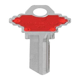 Hillman ColorPlus House/Office Key Blank Single Sided