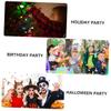 Angoily 2pcs Chicken Comb Hair Wig for Halloween Party Cosplay Headwear Rainbow for Costume Events and Celebrations view 2