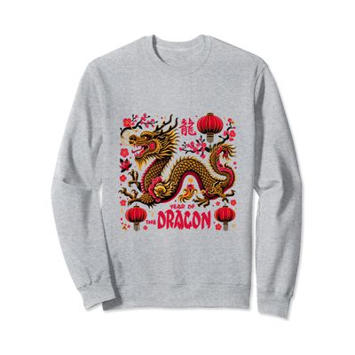 Celebrate Lunar New Year Chinese New Year Year of the Dragon Sweatshirt
