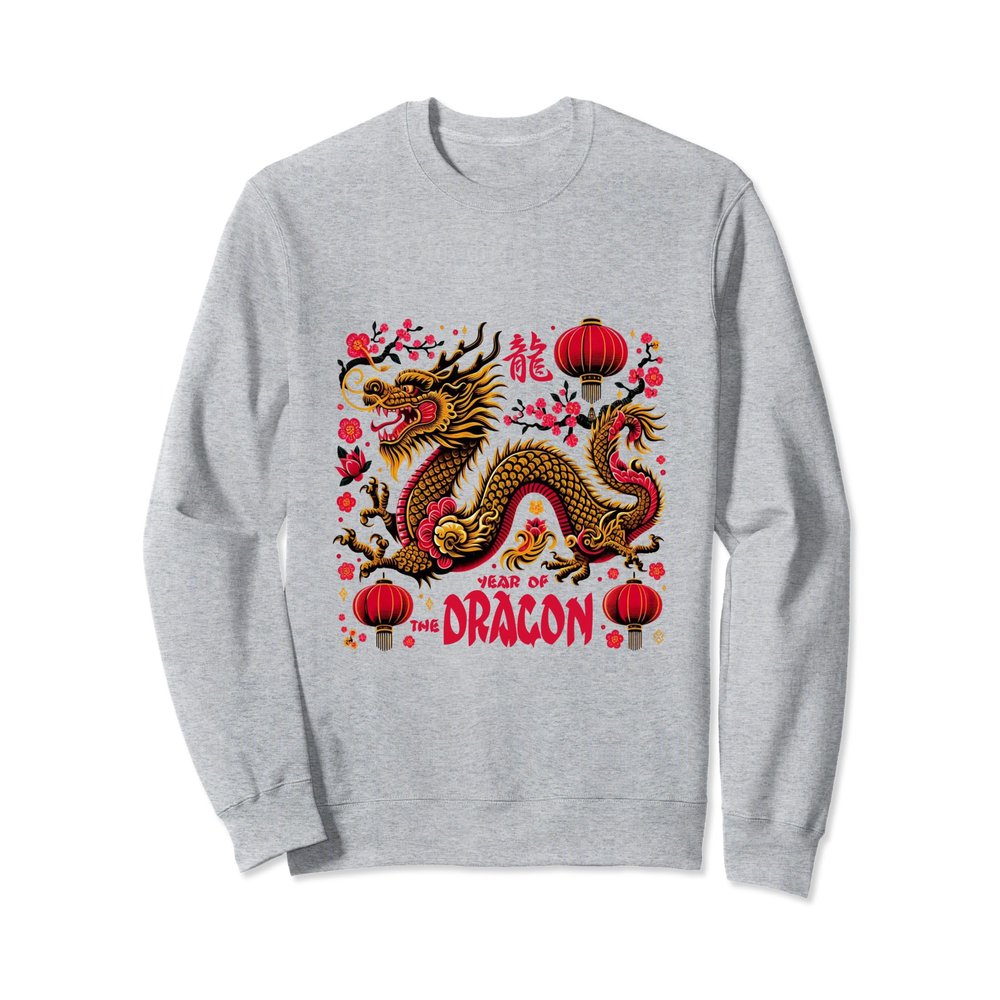 Celebrate Lunar New Year Chinese New Year Year of the Dragon Sweatshirt