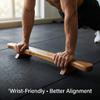 KNK SHENA PUSH UP BAR FITNESS INDIAN CLUB MEEL KARLA KATAI FITNESS DURABLE WOODEN EQUIPMENT - 2.5 Ft, Assorted view 4
