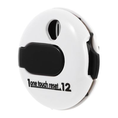 Milisten Mini Score Counter for Golf Portable Clicker Device Hat Clip White Easy to Carry for Golfers Enthusiasts and Beginners for Score Tracking