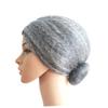 Angoily Aged Women Wig for Halloween Christmas Comfortable Bun Hairstyle Mrs Santa Costume Accessory for Cosplay Parties Stage Reusable Old Lady Wig view 1