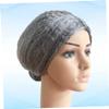 Angoily Aged Women Wig for Halloween Christmas Comfortable Bun Hairstyle Mrs Santa Costume Accessory for Cosplay Parties Stage Reusable Old Lady Wig view 2