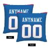 JKMLQD Custom Basketball Pillow Case - Personalized Any Name and Number, Customized Gifts for Basketball Fans, Sports Decorative Pillow Cover with Zipper 16"X16"/18"X18"/20"X20"P76 view 2