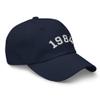 40th Birthday Gift, 1984 Embroidered Baseball Cap, 40th Birthday Cap, Born in 1984 Birthday Hat, Gift for Dad, Gift for Mom Navy view 2