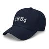 40th Birthday Gift, 1984 Embroidered Baseball Cap, 40th Birthday Cap, Born in 1984 Birthday Hat, Gift for Dad, Gift for Mom Navy view 3