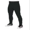 Alleson Athletic Adult Crush Tapered Pant (Style 657CTP), Black, L view 1