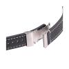 WUURAA Soft Genuine Leather Watch Band 18 20 22 24mm Women Men Cowhide Strap Brown Black Quick Release Watchband Bracelet (Color : Brown, Size : 22mm) view 4