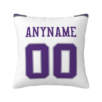JKMLQD Custom Basketball Pillow Case - Personalized Any Name and Number, Customized Gifts for Basketball Fans, Sports Decorative Pillow Cover with Zipper 16"X16"/18"X18"/20"X20"SK