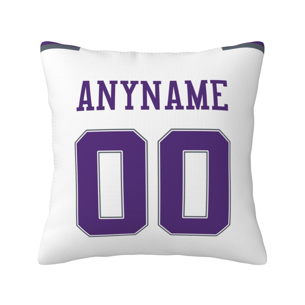 JKMLQD Custom Basketball Pillow Case - Personalized Any Name and Number, Customized Gifts for Basketball Fans, Sports Decorative Pillow Cover with Zipper 16"X16"/18"X18"/20"X20"SK
