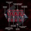 Dye Assault Pack Pro Harness (Black/Red, 4+5) view 2
