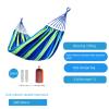 KAYNO Outdoor Leisure Single Double Canvas Thickened Hammock with Rope Camping Swing view 3