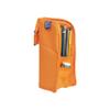 Oxford Pencil Case Stand Up Pen Holder with Zip Pen Bag Orange, Orange, 20,5 x 10,5 x 2,7 cm, Pencil case, Orange, 20,5 x 10,5 x 2,7 cm, pencil case view 4