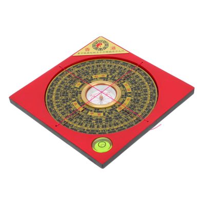 Milisten Chinese Feng Shui Compass Ornament Portable Pan Ancient Astronomy Decor Bagua Compass for Outdoor Porch Decor