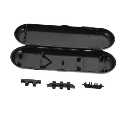 Milisten Portable Oval Darts Organizer Case Lightweight Durable Plastic Dart Storage Box for Soft Tip for Travel and Game Accessories Black