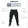 Alleson Athletic Boys' Crush Tapered Baseball Pant, Black, Small view 4