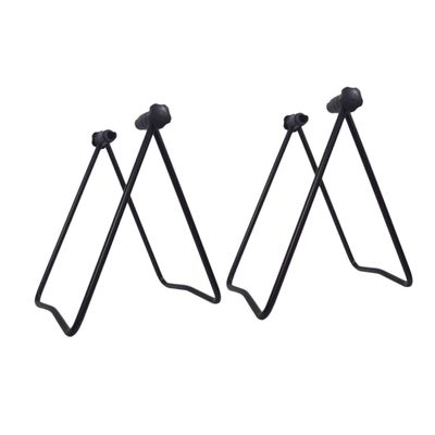 Milisten 2 Pcs U-Shaped Bike Display Rack Adjustable Bike Storage Brackets for Mountain and Road Indoor Parking Stand Stable Support for Easy Maintenance