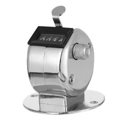 Milisten Mechanical Counter Precision Tally Clicker Counter Machine Counting Device Metal for Teaching Statistics