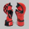Jaguar PRO Series - MMA Sparring Shooter Gloves for Boxing MMA Muay Thai - Training & Bag Work (Red, L/XL) view 3