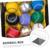 SUPVOX Baseball Display Case Acrylic Softball Holder for Home for Indoor Use and Collection Compact Design for Safe Presentation view 4