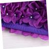 BCOATH Floral Petal Swim Cap for Long Hair Women's Fashion Swim Hat Comfortable Bathing Cap Size l view 4