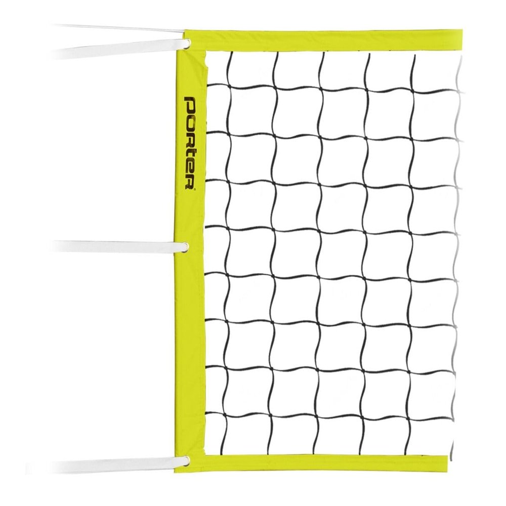 Porter Athletics Outdoor Volleyball Net Durable Sand Volleyball Net for Backyard, Beach, or Park Weather-Resistant Sports & Outdoors Equipment for Competitive & Casual Play