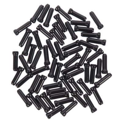 Anneome 50pcs Bike Cable End Caps Brake and Shift Wire Tips Easy Installation for Mountain and Road Bicycles Prevents Splitting and Damage
