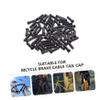 Anneome 50pcs Bike Cable End Caps Brake and Shift Wire Tips Easy Installation for Mountain and Road Bicycles Prevents Splitting and Damage view 3