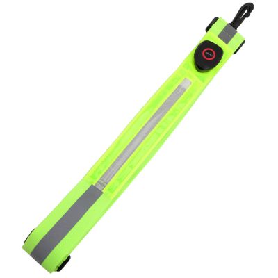 Gogogmee Led Reflective Shoulder Strap with Safety Light for Night Running Hiking and Cycling High Visibility Durable Comfortable Design for Outdoor Enthusiasts