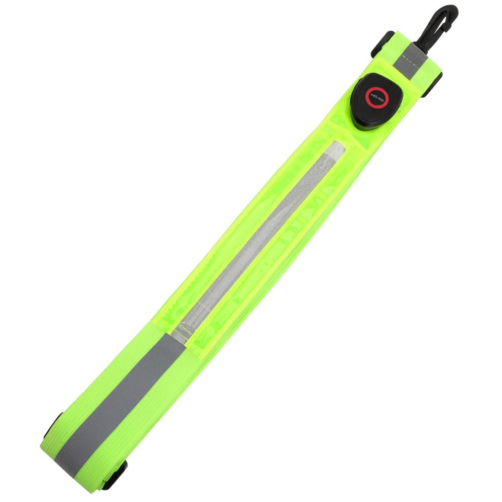 Gogogmee Led Reflective Shoulder Strap with Safety Light for Night Running Hiking and Cycling High Visibility Durable Comfortable Design for Outdoor Enthusiasts