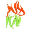 river canyon Dragon Tails Fly Tying Material - 10pcs/Pack- Add tons of Action to Your Fly or Bait - 3 1/2" (Orange and Chartreuse) view 1
