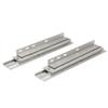 Crownline Boat Lounge Seat Slides 60775 | 15 Inch Aluminum (Pair) view 1
