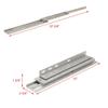 Crownline Boat Lounge Seat Slides 60775 | 15 Inch Aluminum (Pair) view 4