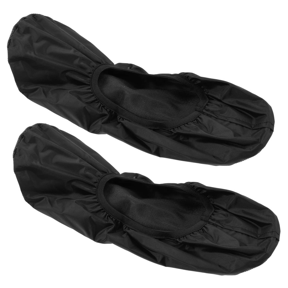 KOMBIUDA 2pcs Bowling Shoe Covers Anti-Slip and Protectors for Men and Women Suitable for Convenient Elastic Design