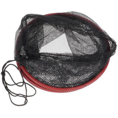 LIOOBO Capacity Crayfish Net Portable Fishing Mesh for Shrimp Lobster and Fish Drawstring Storage Bag for Outdoor Use