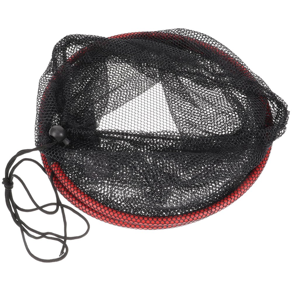 LIOOBO Capacity Crayfish Net Portable Fishing Mesh for Shrimp Lobster and Fish Drawstring Storage Bag for Outdoor Use