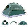 3-in-1 Instant Easy Pop Up Tents for Camping,2/4/6 Person Camping Tent,60s Automatic Quick Easy Setup Tent, Waterproof Stand Up Family Tents for Camping,Outdoor,Hiking,Beach,Picnic view 1