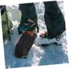 COLLBATH 1pair Windproof Overshoes for Outdoor Activities Portable -freeze Shoe Shoes Protectors for Climbing and Hiking Footwear Accessories Weather Use view 3