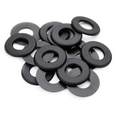 LIOOBO 16pcs PVC Washers for Foosball Tables Black Rod Buffers for Standard Game Tables Essential Accessories to Reduce Wear and Tear