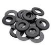 LIOOBO 16pcs PVC Washers for Foosball Tables Black Rod Buffers for Standard Game Tables Essential Accessories to Reduce Wear and Tear view 1