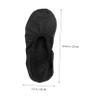 LIOOBO 2pcs Sports Bowling Shoe Covers Slip Shoe Coverings Protective and Portable for Bowling Supplies Black view 3