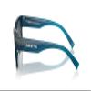 Arnette AN4343 Bigflip Sunglasses, Transparent Blue/Blue Mirrored Blue, 52 mm view 3